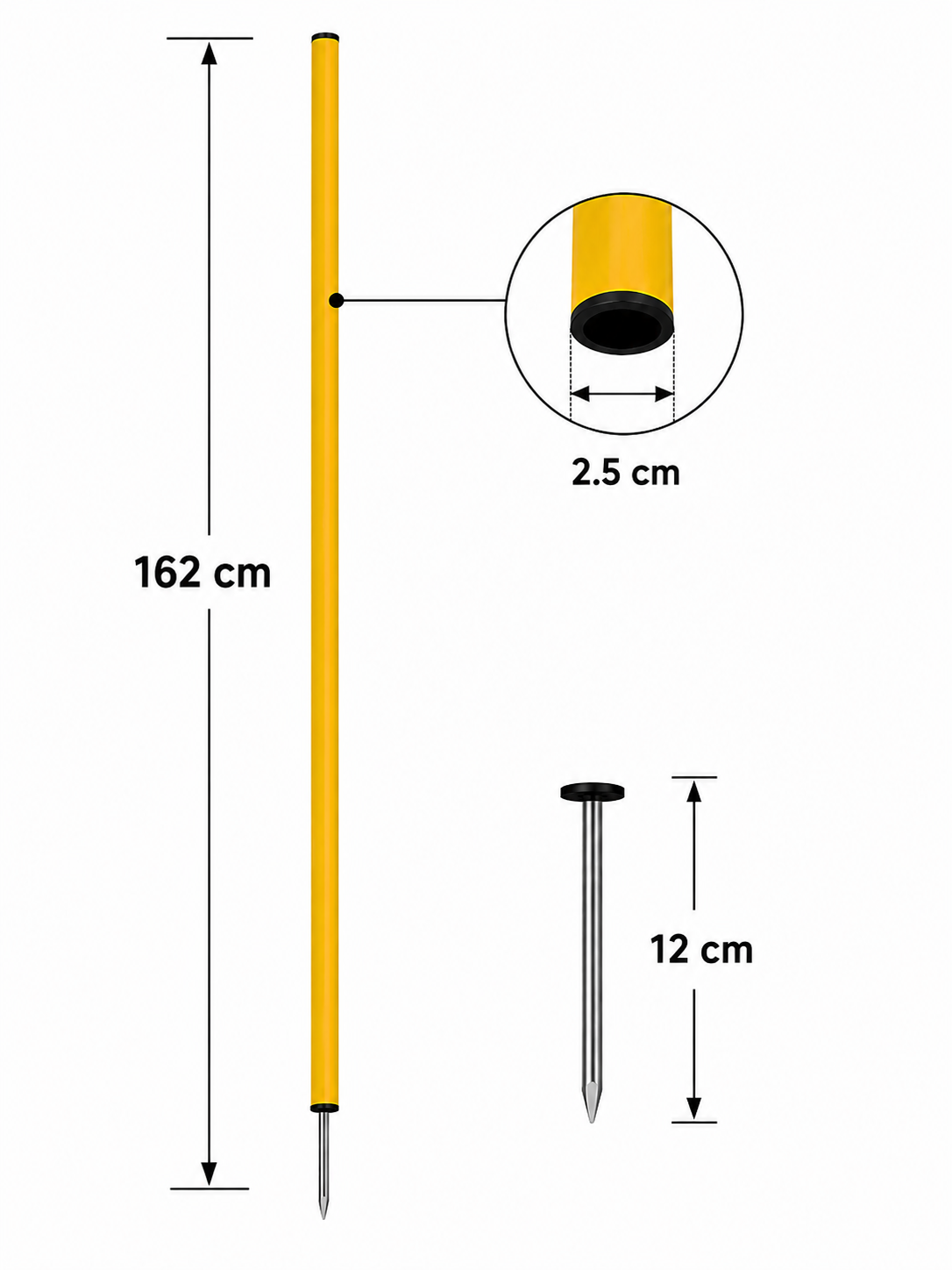 AGILITY SLALOM POLES