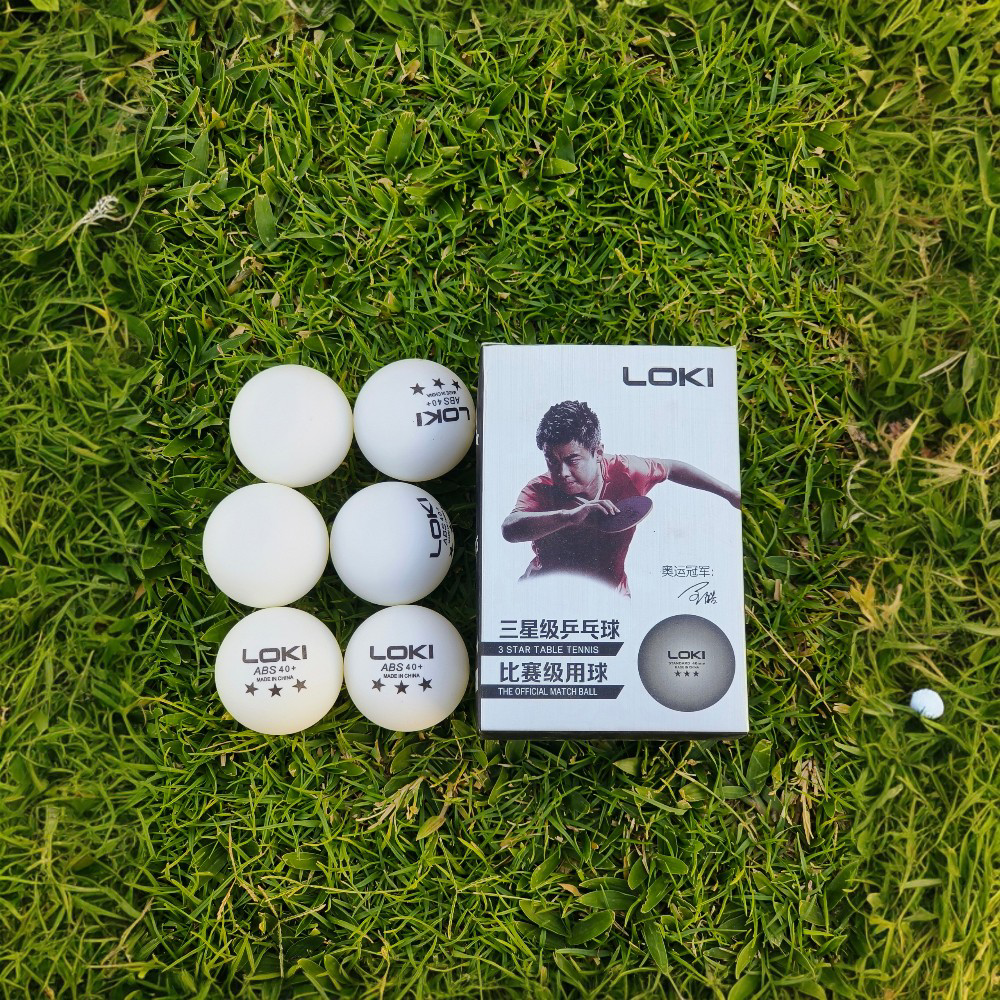 3-Star Premium Table Tennis Balls (6 Pcs)