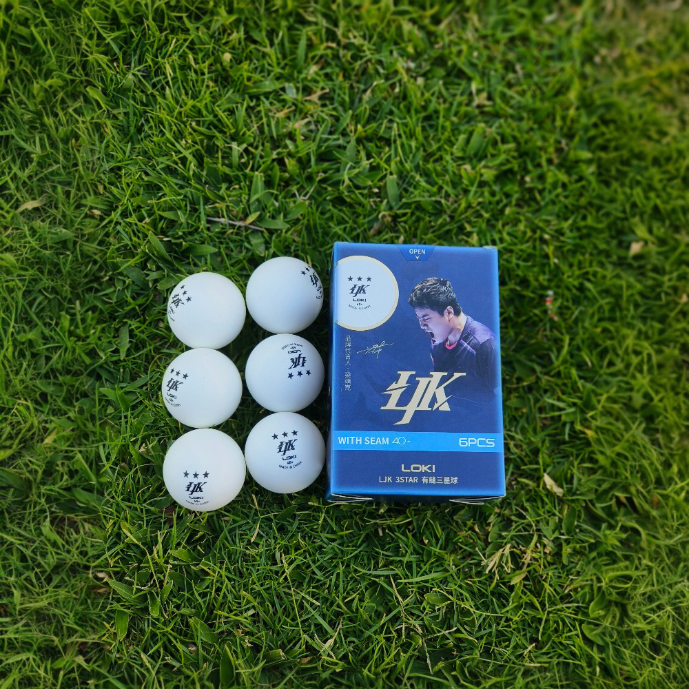 3-Star Premium Table Tennis Balls (6 Pcs)
