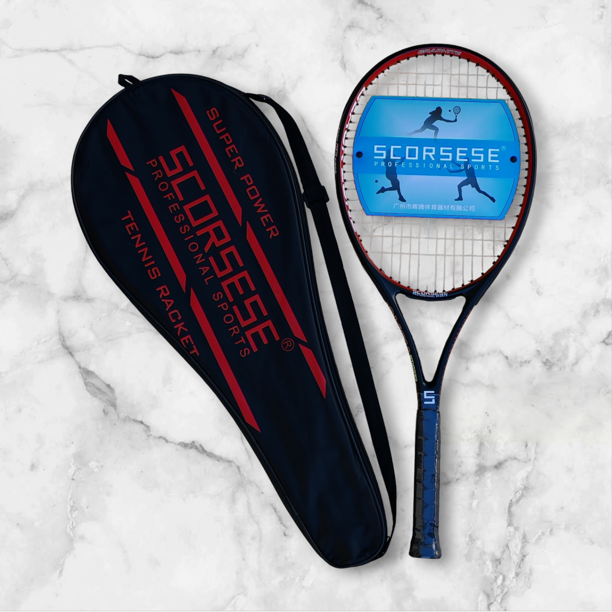 SCORSESE GRAPHITE TENNIS RACKET