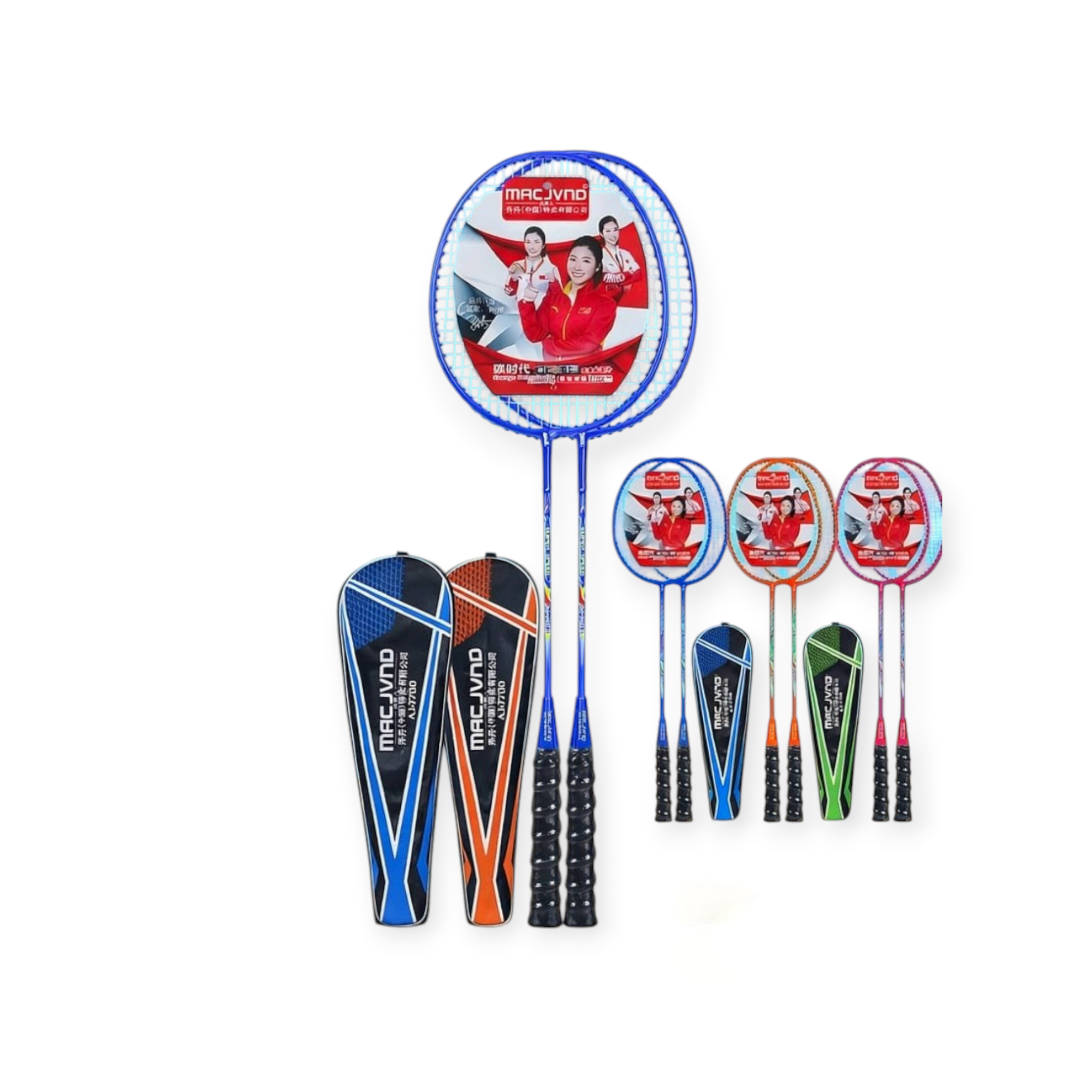 THUNDER SMASH PRO BADMINTON RACKET SET